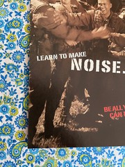 Vintage 1998 Army Recruitment Print Ad Make Some Noise