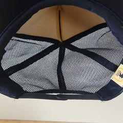 U.S. Mail Express Mail Next Day Service Trucker Hat 80s/90s Navy Blue Yellow