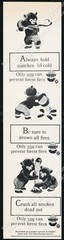 1968 Smokey the Bear cubs extinguishing fires art vintage print ad