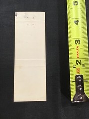 Joseph S Rahauser for County Commisioner Election Matchbook Cover