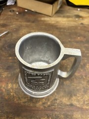 Pewter Mug Bicentennial United States Postal Service 1776 Lancaster PA