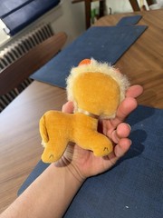 Vintage 1960s Pennsylvania Department Of Labor & Industry Plush Lion Stuffed Toy
