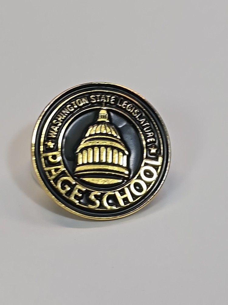 Washington State Legislature Lapel Pin Page School