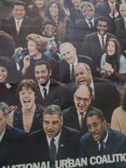 Vintage 1970 National Urban Coalition «Love. It Comes In All Colors» 48″ x 67″