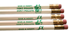 5 Vtg Woodsy The Owl Give A Hoot Don’t Pollute Pencils NOS