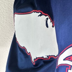 GOP Jerseys USA 45 Rubio Patriotic Jersey Size Large Red White Blue Florida