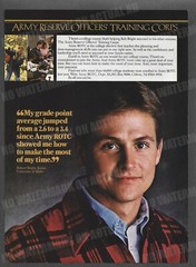 Army Reserve Army Training Corps 1986 Trade Print Magazine Ad Military ADVERT