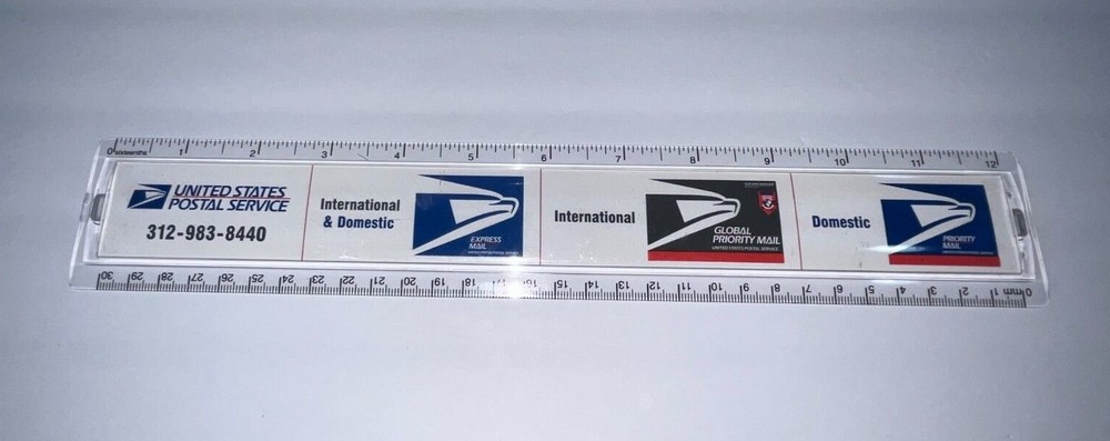 United States Postal Service Ruler