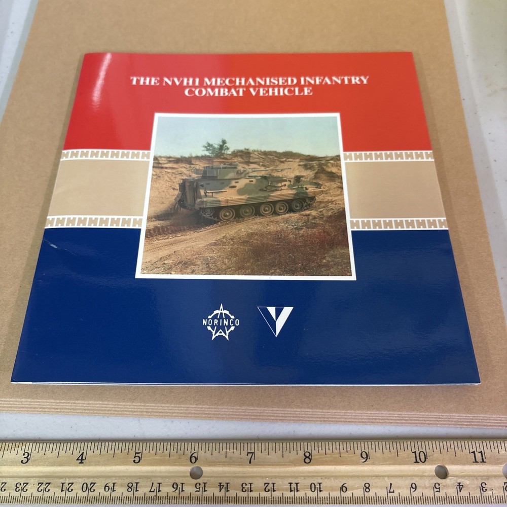 Rare Vintage Norinco Vickers NVH1 NCH-1 ICV Infantry Combat Vehicle Brochure