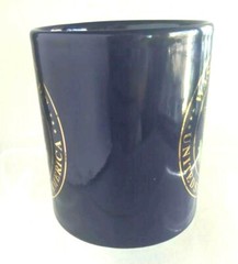 Washington DC United States of America Gold Seal Cobalt Blue Coffee Mug Cup