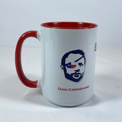 Coffee Mug Dan Crenshaw Custom Made Cup Fortitude USA Congressman American 15 oz