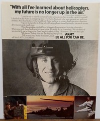 Vintage 1980s U.S. Military Recruitment – Army – Be All You Can Be – 1985 AD Lot