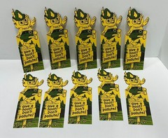 Vtg Woodsy The Owl Give A Hoot Don’t Pollute! Book markers lot of 10 collectible