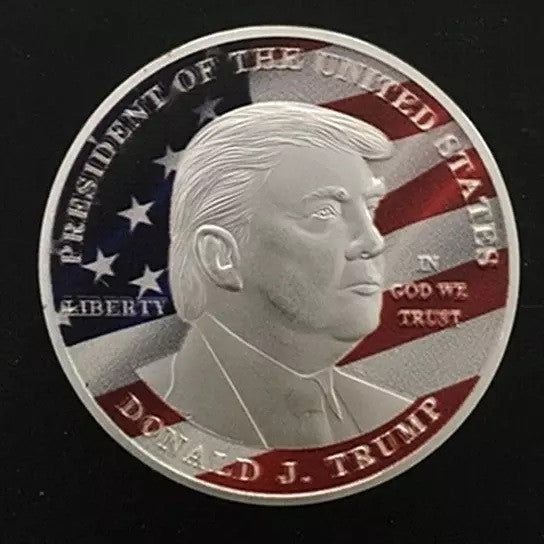 Mr. President Collector’s Choice Donald Trump Coin 1 OZ Silver Clad
