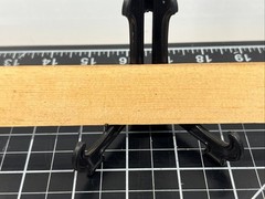Vintage 1960s Smokey The Bear Prevent Forest Fires Old Natural Wood School Ruler