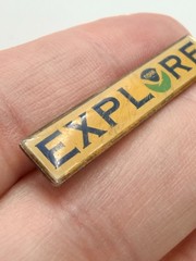 NOAA Explore Science Enamel Lapel Pin National Oceanic Atmospheric Agency Pin
