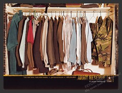 Army Reserve Closet 2000s Print Advertisement Ad 2005