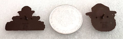Vtg Smokey The Bear Aluminum Prevent Forest Fire Token Coin + 2 Pin set NOS New