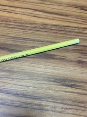 Vtg USPS United States Postal Service Pencil Complements of Yellow