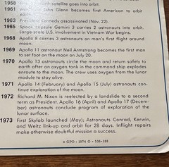 U.S. Air Force Vintage 1974 High School Recruitment Ad, shows Am. History,Punct.