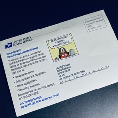 Print Ad 2006 Postcard USPS Postal Service Kathy Comic Strip Paper Collectors