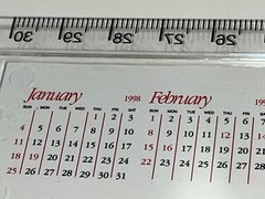 United States Postal Service Ruler