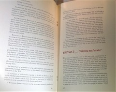Make A Will That Will Work pamphlet Bank of America vintage booklet illustrated