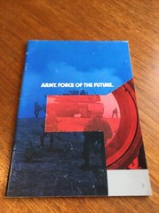 1986 US ARMY RECRUITING BOOKLET MILITARY Force Of The Future Be All You Can Be