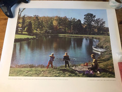 1966 USDA America The Beautiful 5 Poster Lot 24×20 Print Photo Vintage Landscape