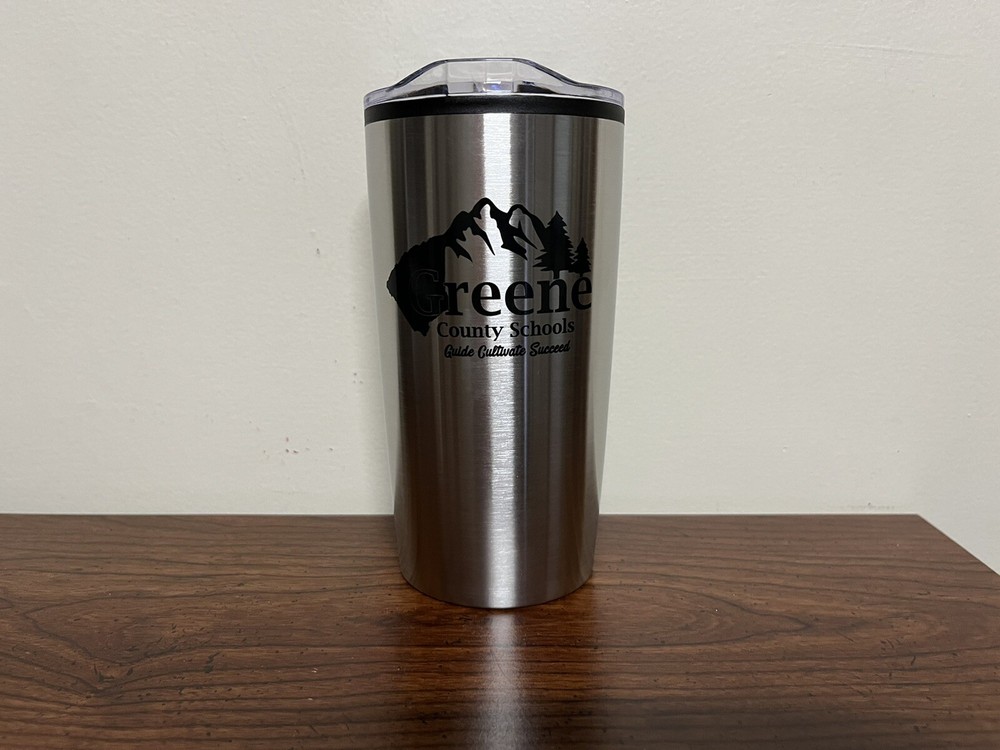 Greene County Schools 20 Ounce (Insulated With Lid) Travel Mug «New In Box»