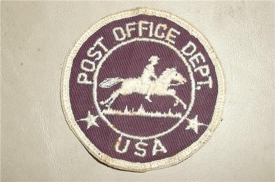 RARE VINTAGE USA UNITED STATES POST OFFICE DEPT USPS POSTAL SERVICE EMBLEM PATCH