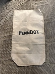 Vintage Penndot Canvas Bag Pennsylvania Department Of Transportation