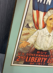 Women! Help America’s Sons Win The War Buy US Government Bond Plaque
