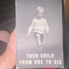 Federal Security Agency “Your Child from One to Six” Government Booklet 1945