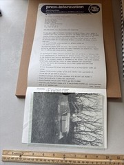 VTG 1986 Oerlikon-Buhrle Canadian Gov’t ADATS Missile System Press Release Photo