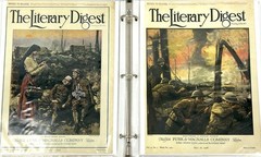 Vintage Lot of 13 WWI Era Advertising The Literary Digest, The Independent