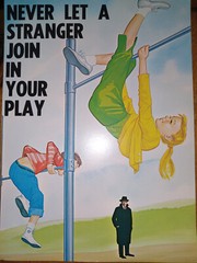 8 – 1940-50s Traffic & Safety Council 21×15 Poster PROTECT AMERICA’S CHILD LIFE