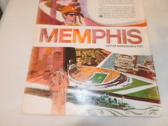 1971 MEMPHIS, TENNESSEE Large Format Full Page Color Print Advertisement