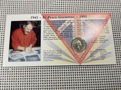 50th Anniversary of the End of the Second World War 1945 – 1995 Coin Royal Mint