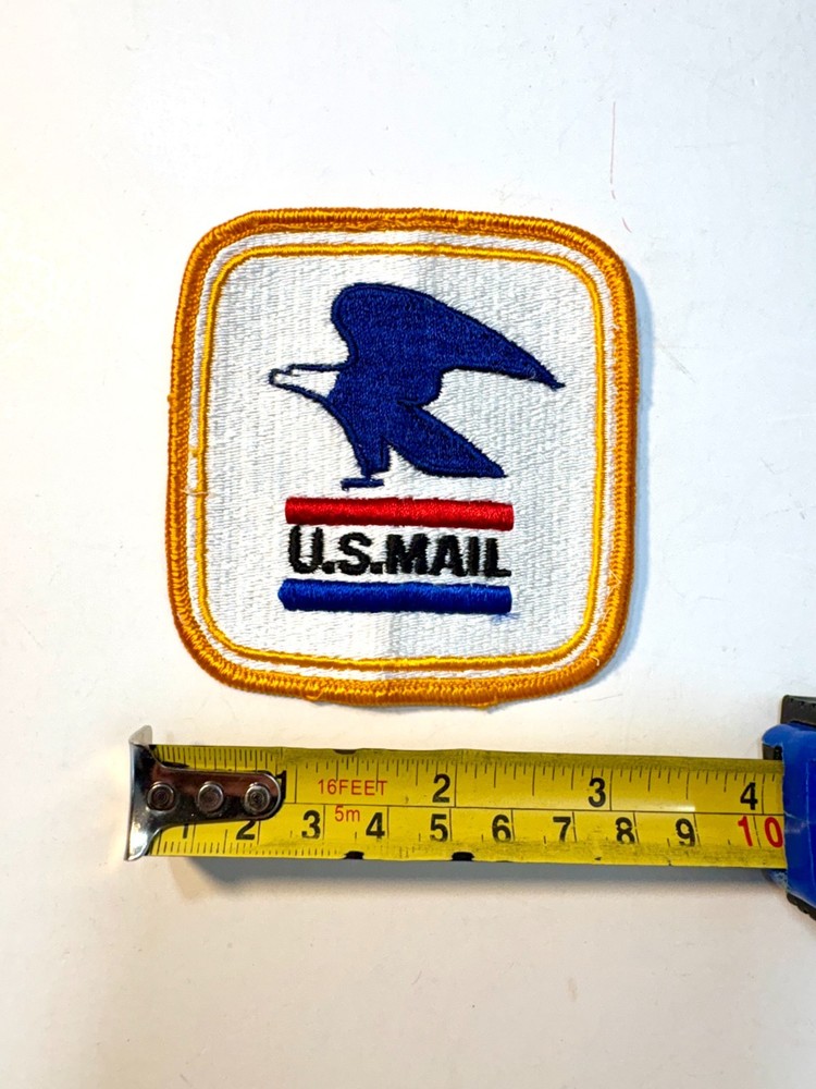 Vintage U.S. Postal Service Eagle Seal Patch, P-17 Embroidered
