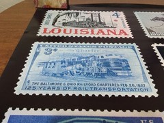Vtg USPS Post Office Advertising Stamp Poster Trains Boats Pony Express More