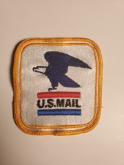 Vintage U.S. UNITED STATES MAIL Postal Service Uniform PATCH Eagle USPS Badge