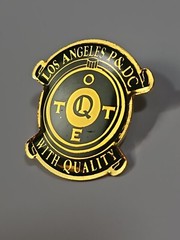 Los Angeles P&DC with Quality Lapel Pin USPS Processing and Distribution Center