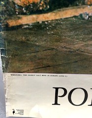 1960’s Original Poland Travel Poster – WIELICZKA, Europe’s Oldest Salt Mine