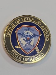 Office of Veterans Affairs Lapel Pin State of Alaska