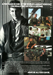 1991 US Army Delayed Entry Program Skill Training School vintage Print AD