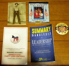 U.S. Presidents Memorabilia Large Lot (19) W/Kennedy + Nixon + Clinton NICE!!!