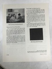 1949 THE STORY OF LIGHT AND SIGHT Part 1 2 & 3 Government/Industry Info Brochure