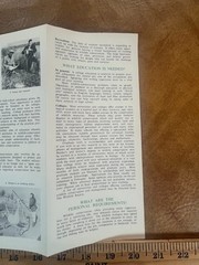 A Career in Wildlife Conservation Brochure Wildlife Society Washington DC 1960’s