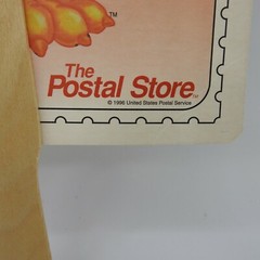 Vintage Advertising Paper Fan 1996 US Postal Service Atlanta GA Map Post Office